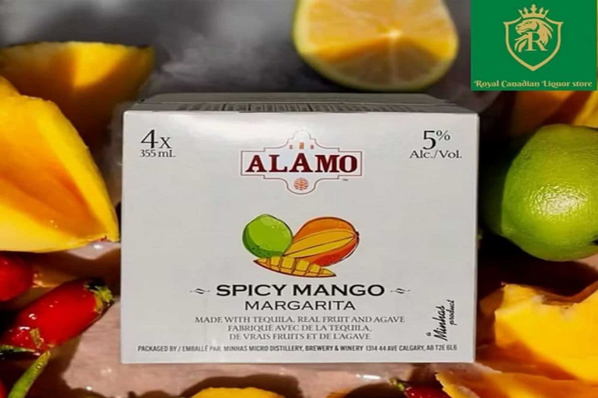 ALOMA SPICY MANGO MARGARITA (4 x 355ML)