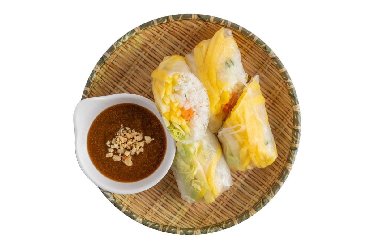 2a. Mango Rice Paper Rolls (2 pcs)