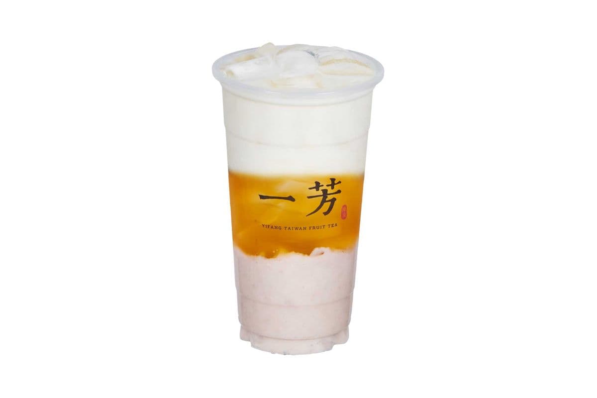 Coconut Milk with Taro Oolong Tea 椰奶烏龍芋