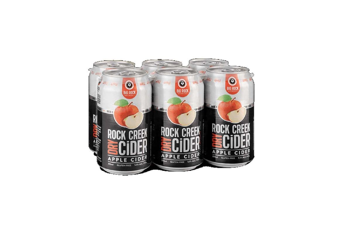 Rock Creek Cider Spiced Apple (6 Pack Cans) (6 x 355ml)