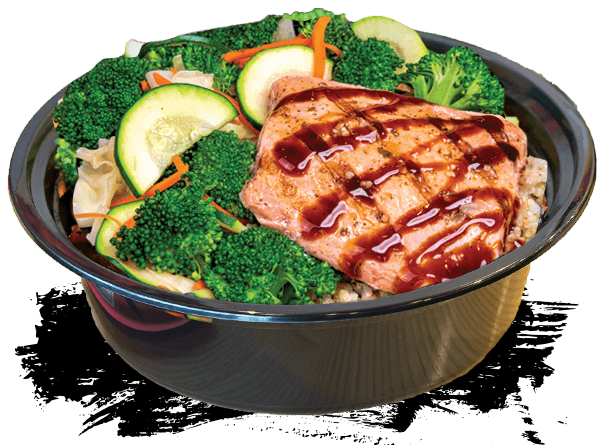 Teriyaki Salmon Bowl