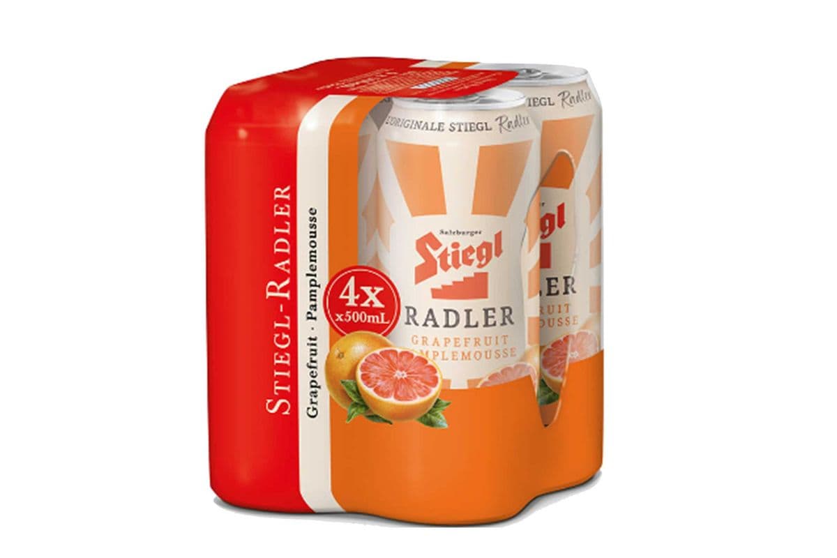 Stiegl Grapefruit Radler 4 Pack (4 x 500ml)