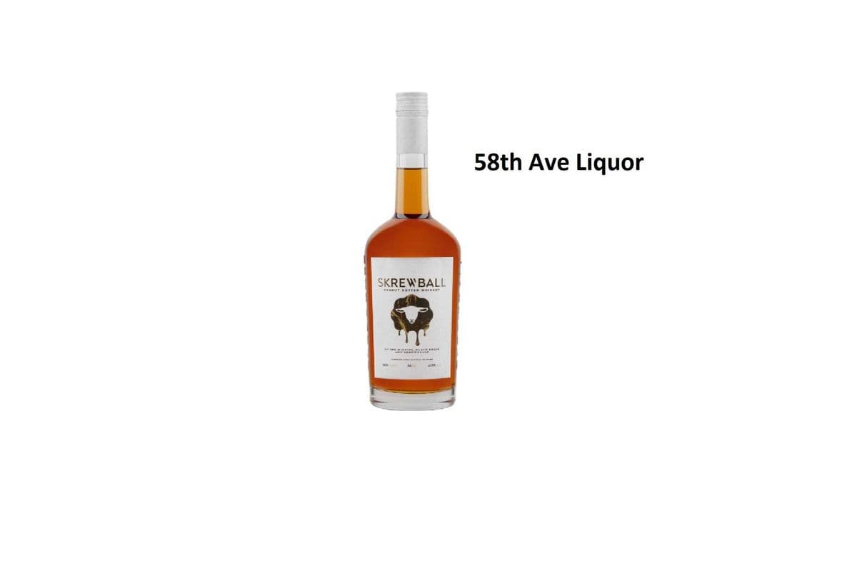 SKREWBALL PEANUT BUTTER WHISKEY 750ML (1 x 750ML)