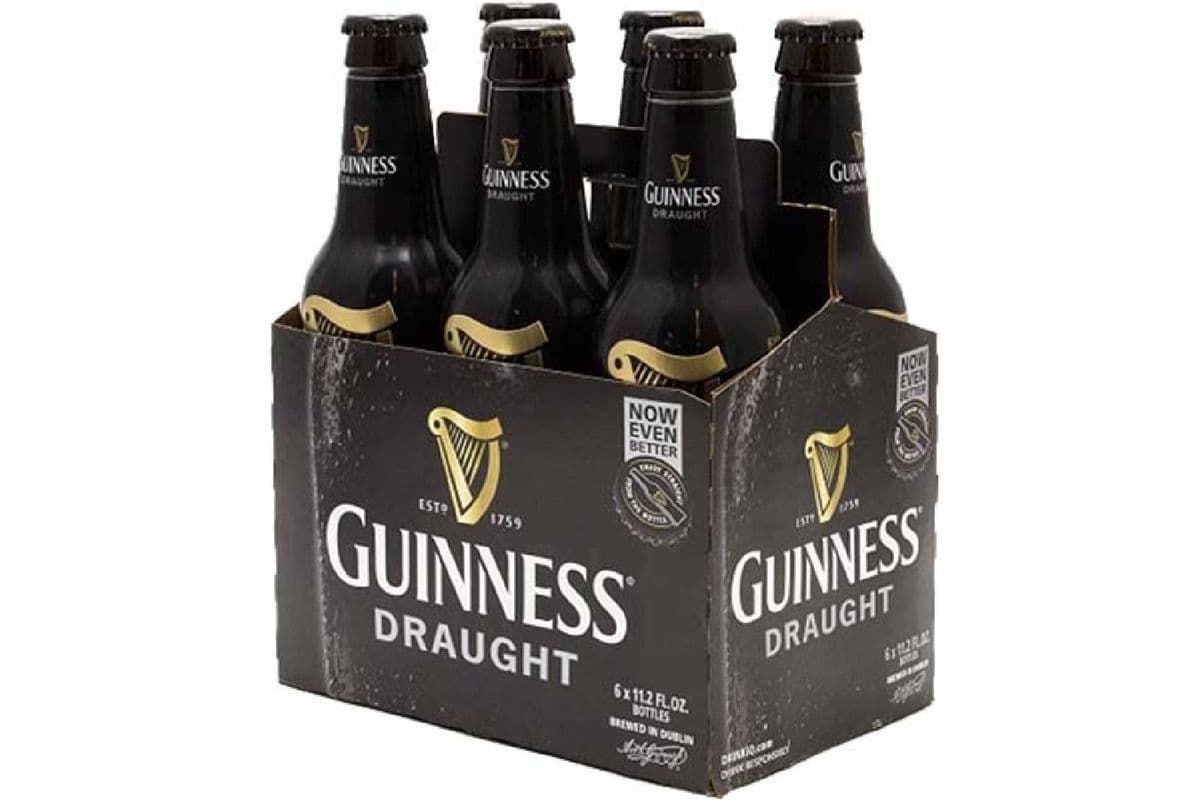 Guinness Draught (6 pack Bottles) (6 x 330 ml Bottles)