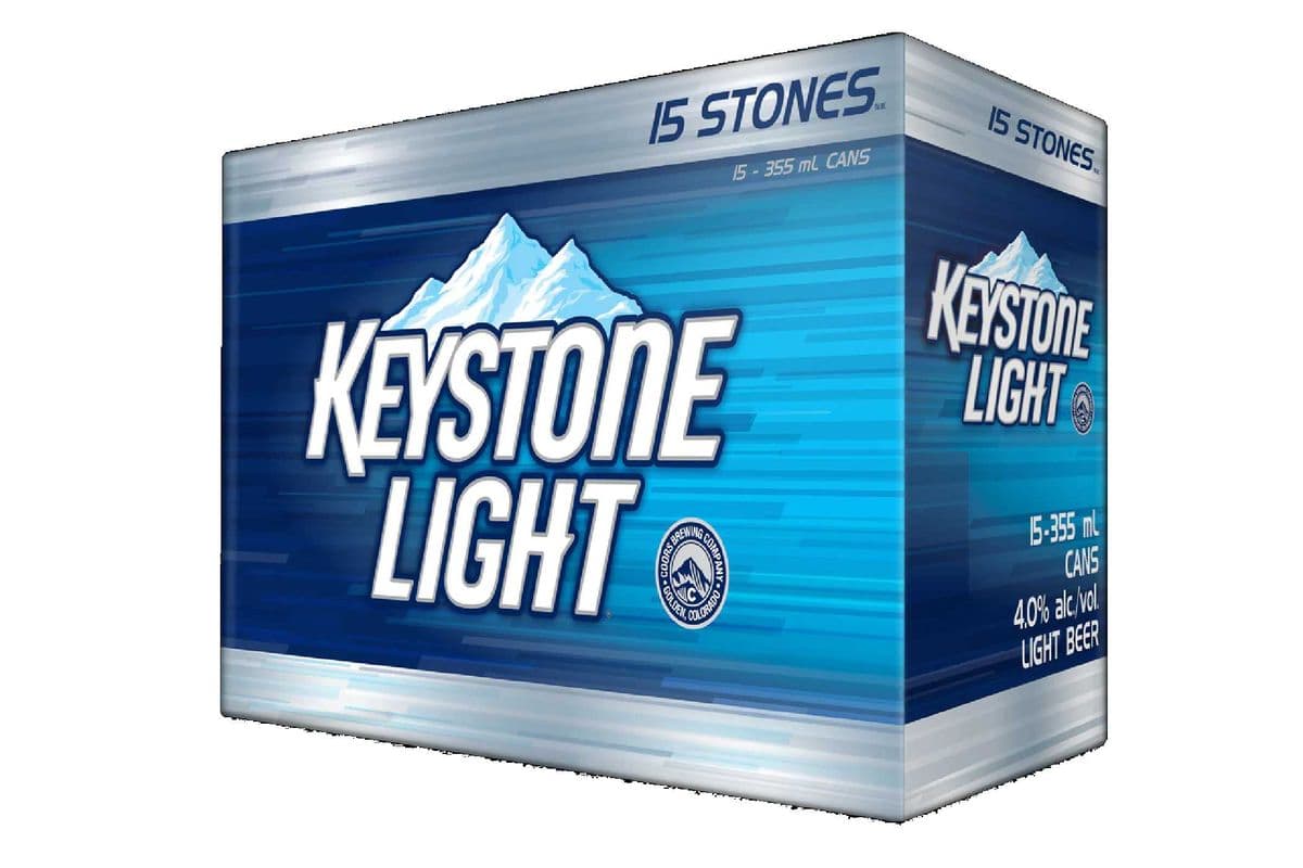 Keystone Light (15 Pack Cans) (15 x 355 ml Cans)