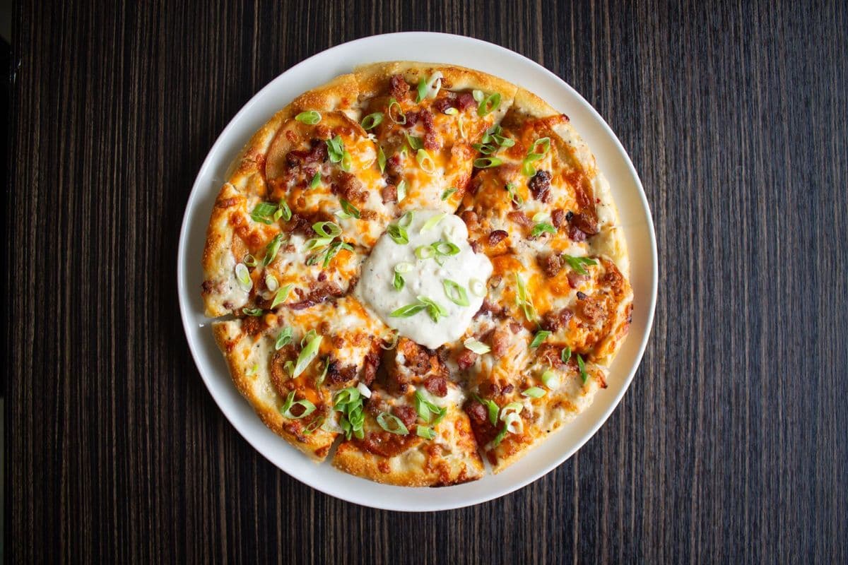 Perogy Pizza (10")