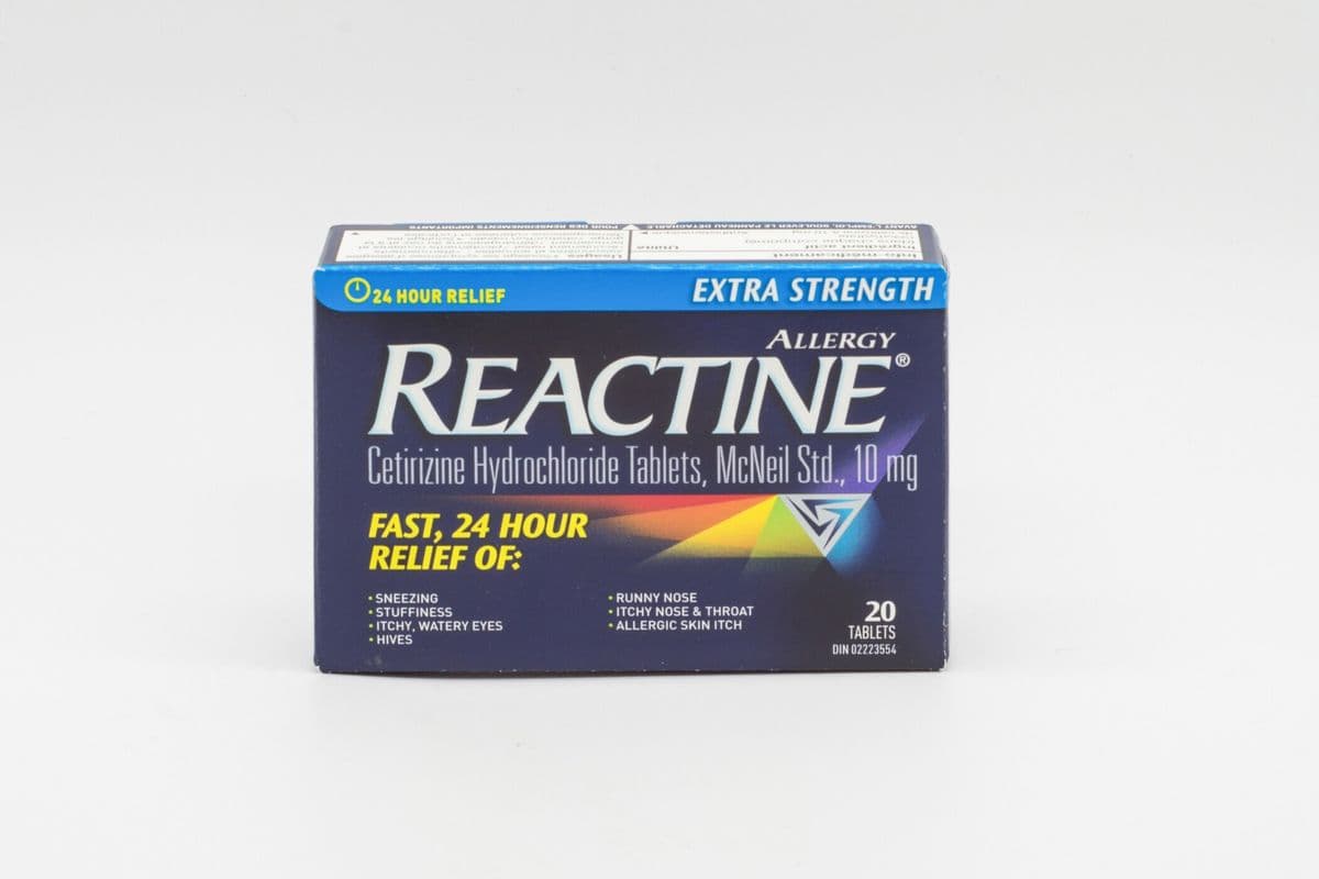 Reactine Tablets (10 mg x 20 ct)