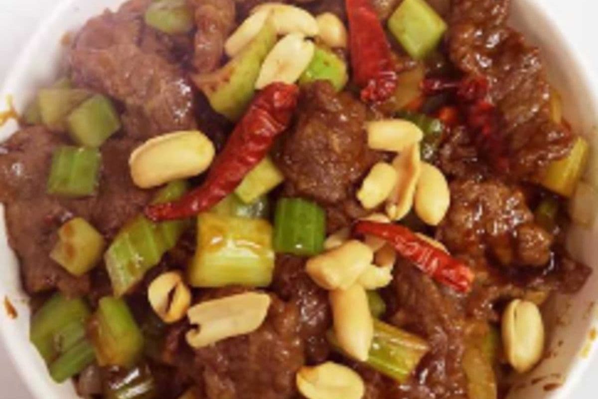 Kung Pao Beef (Spicy) 宫保牛丁
