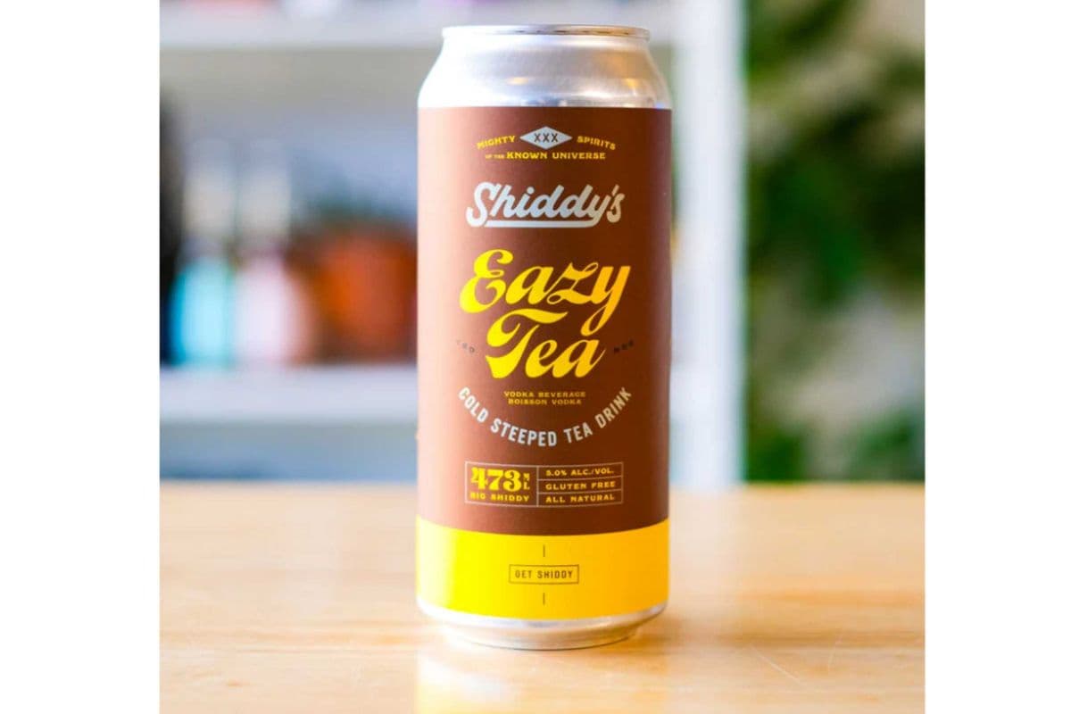 SHIDDY'S EAZY TEA-4PACK-473ML (1 x 4 PACK CANS)