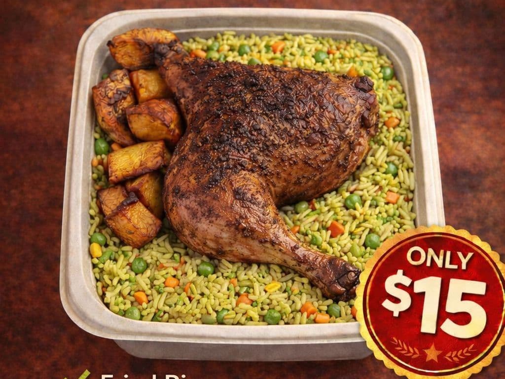 Vegetable Fried Rice Value Meal