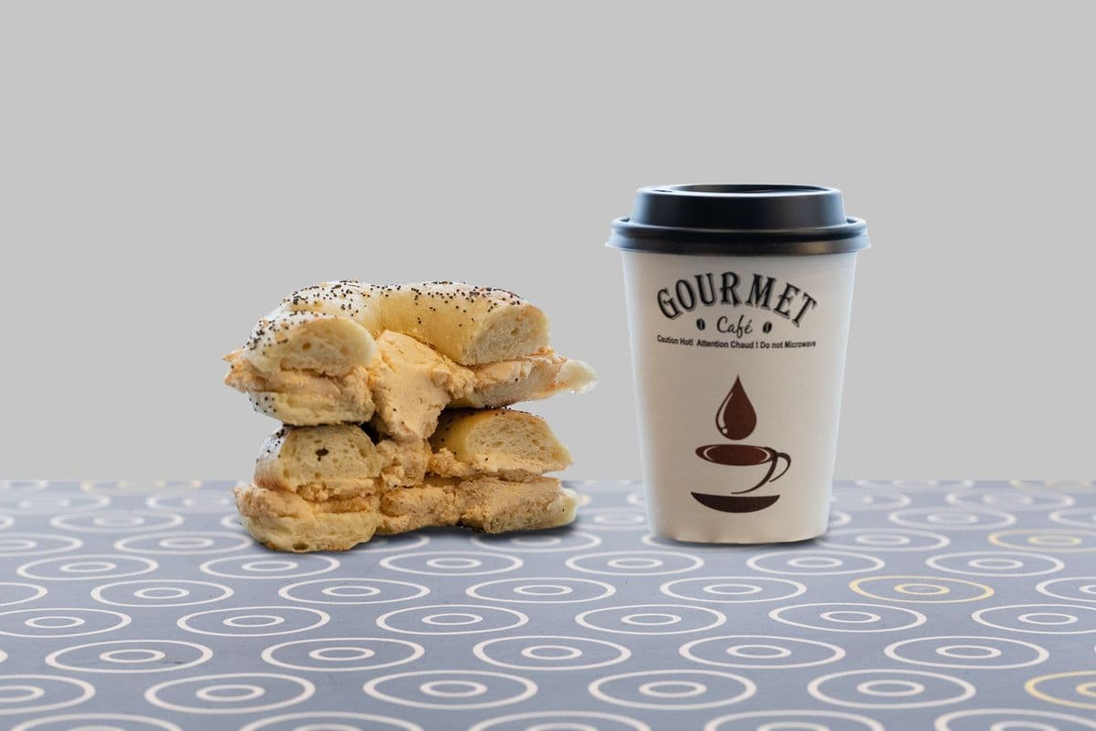 Bagel, Schmear, and Coffee