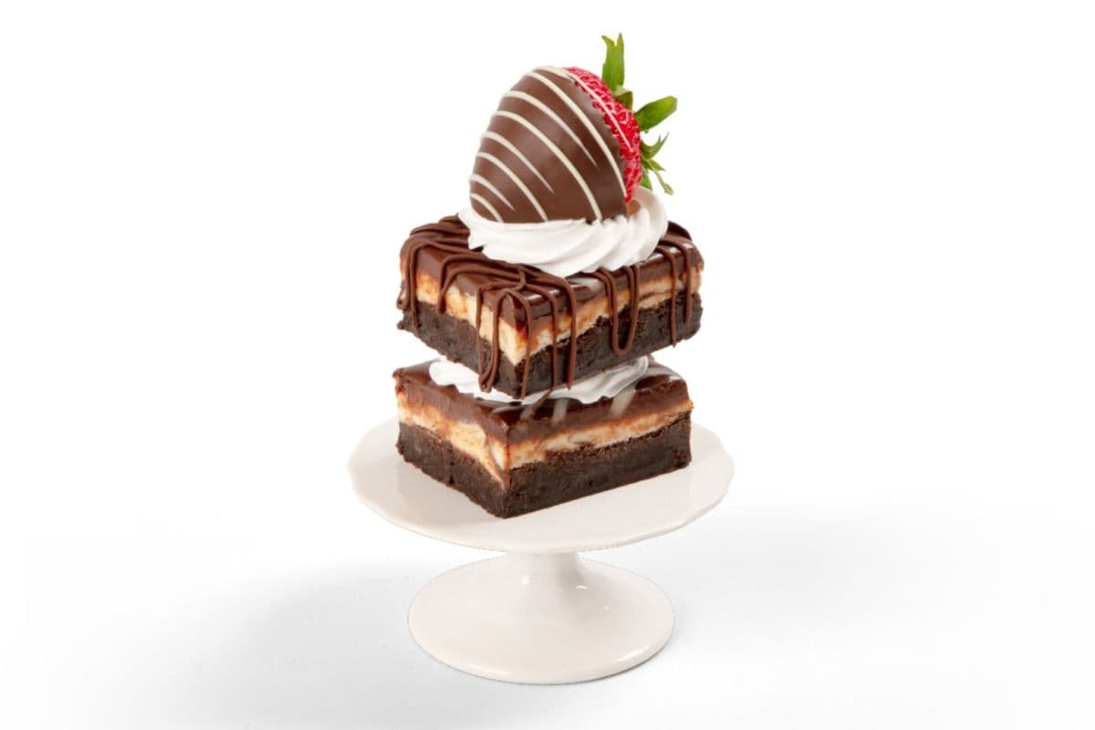 Swizzle Berry Brownie Dessert Cup