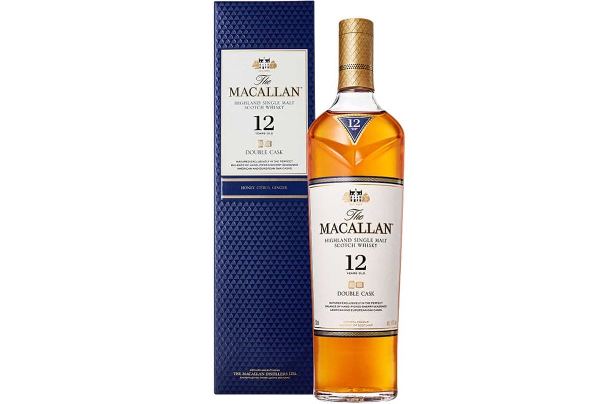 The Macallan 12 Year Old Double Cask (750 ml) *Highland Single Malt Scotch* (1 x 750ML)