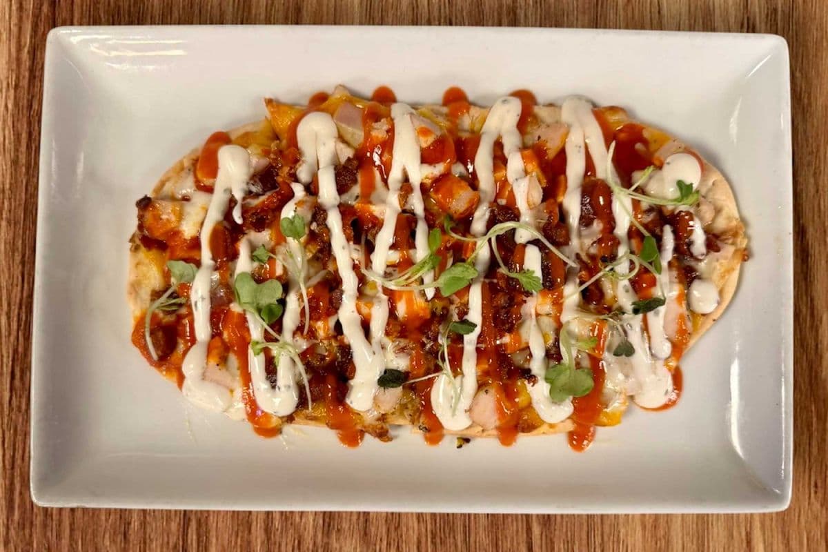 Buffalo Chicken Flatbread