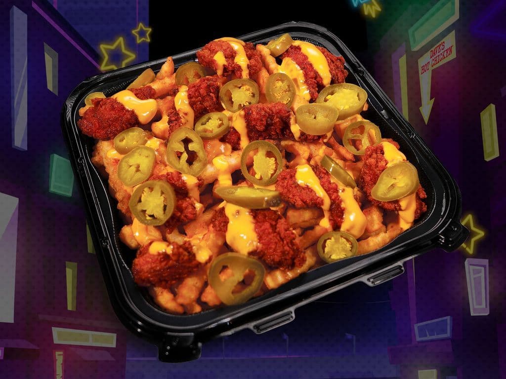 Top Loaded Nacho Cheese Fries LRG