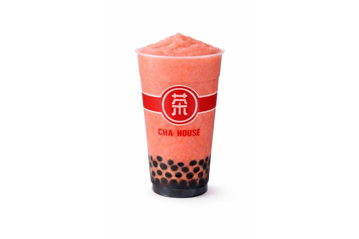61. Strawberry Banana Fruit Slush