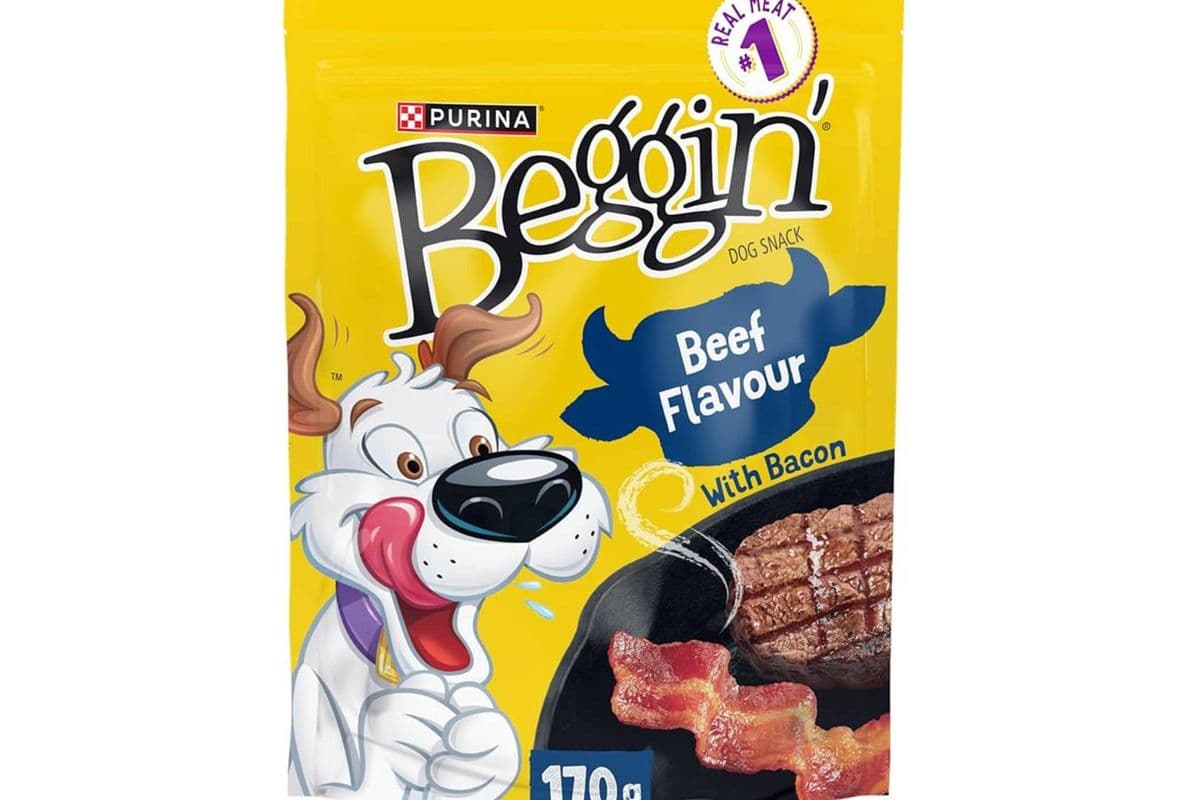 Purina Beggin' Dog Snacks - With Beef (100 g)