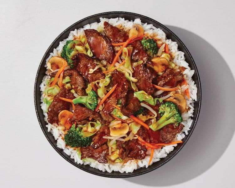 Beef Teppanyaki with Rice
