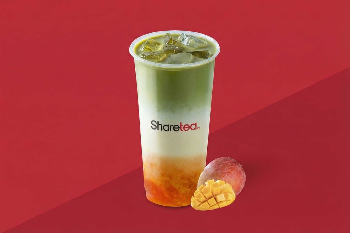 Mango Matcha Fresh Milk (Large)