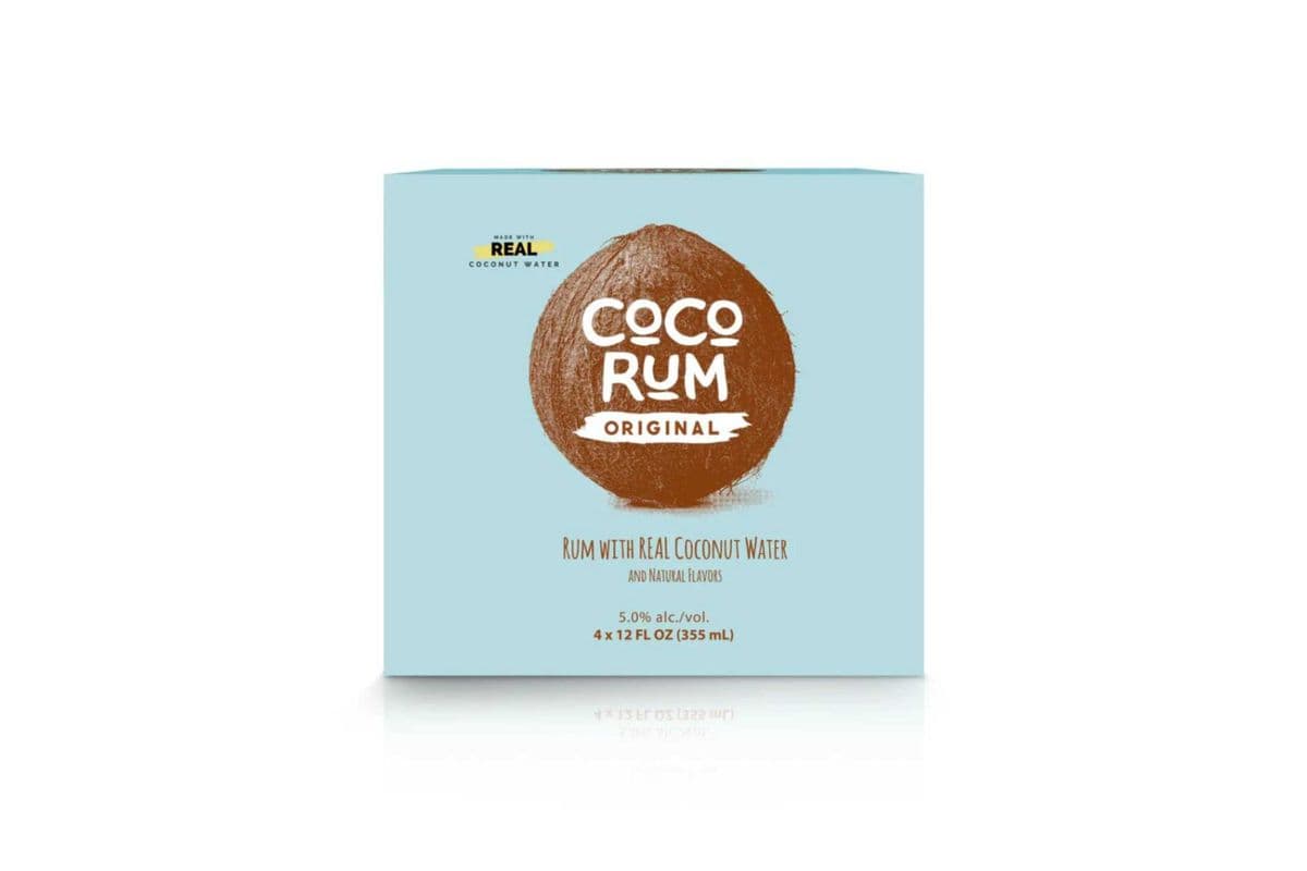 Coco Rum Coconut Water with Rum (4 cans) (4 x 355ML)