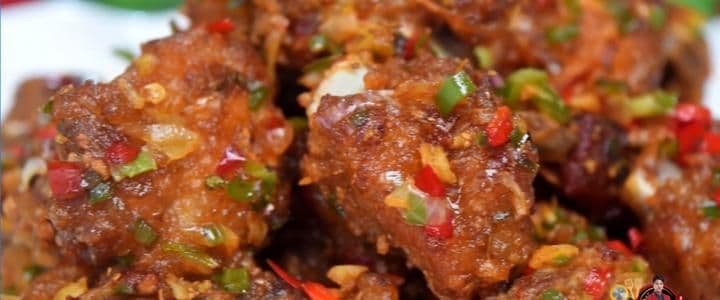 Dry Garlic Ribs 椒鹽骨