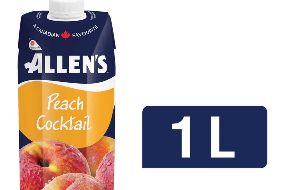 Allen's Peach Cocktail - 1L