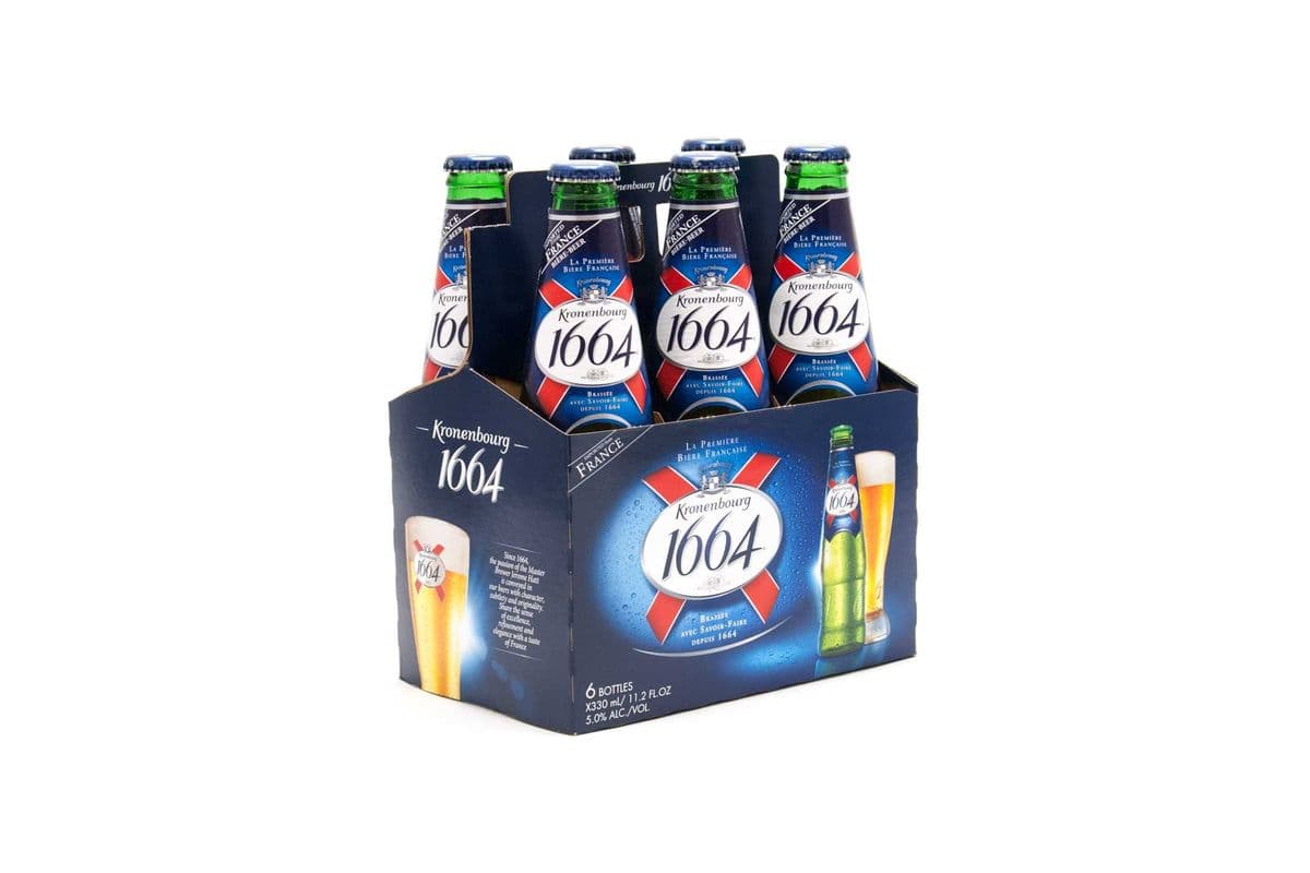 Kronenbourg 1664 Lager (6 Pack) (6 x 330ml)