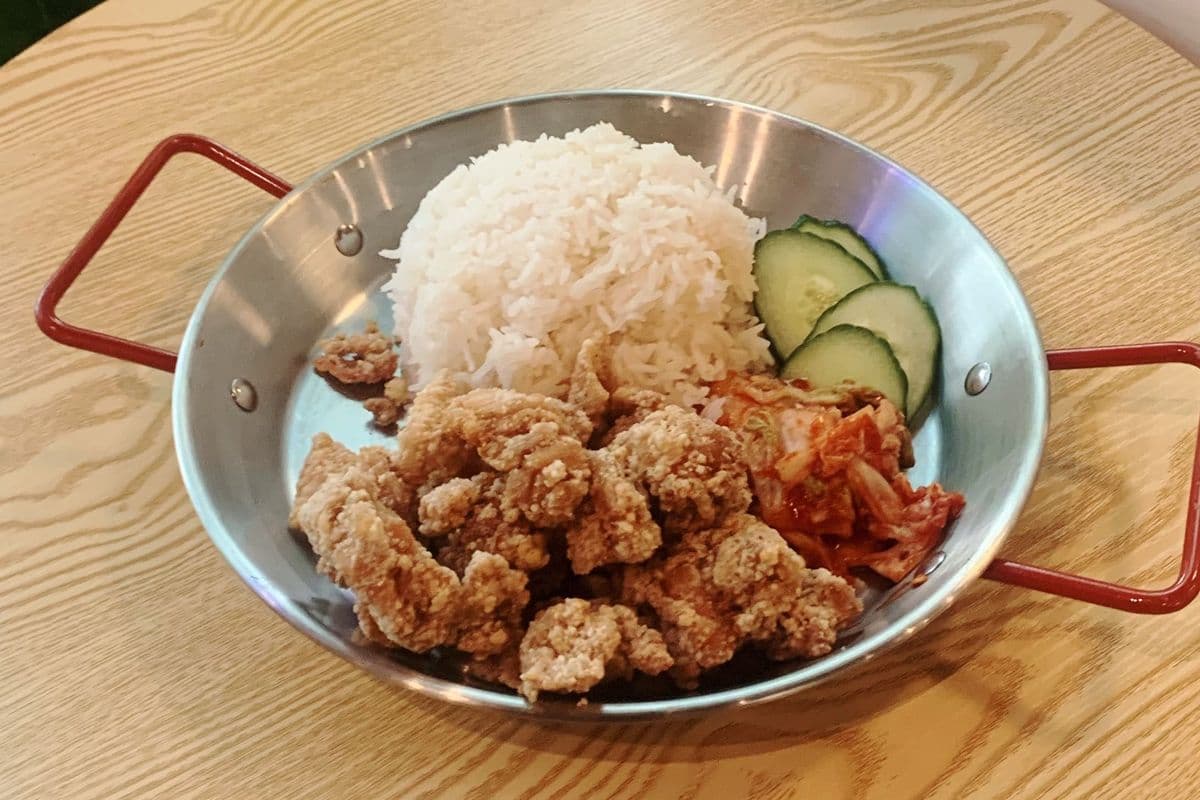 Popcorn Chicken & Rice