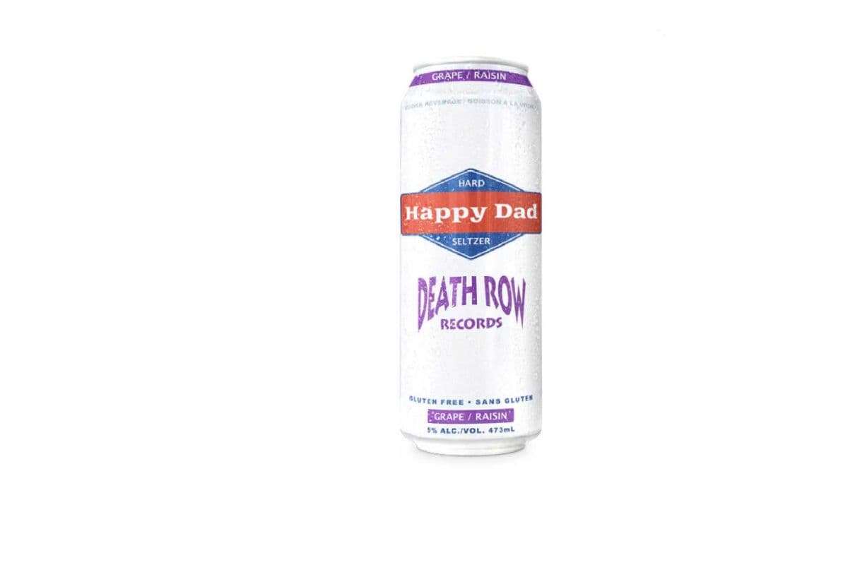 Happy Dad Grape Hard Seltzer (1 x 473ml can)