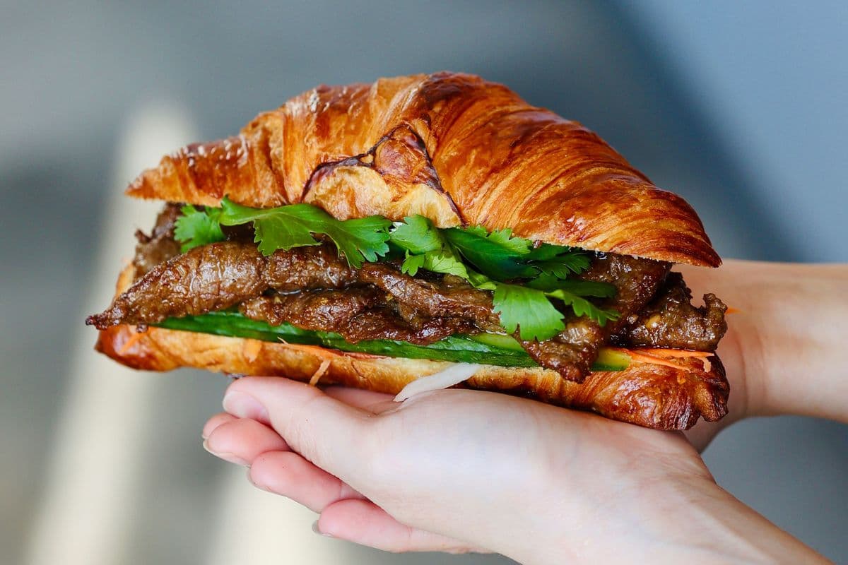 Banh Mi Croissant - Five Spiced Short-rib