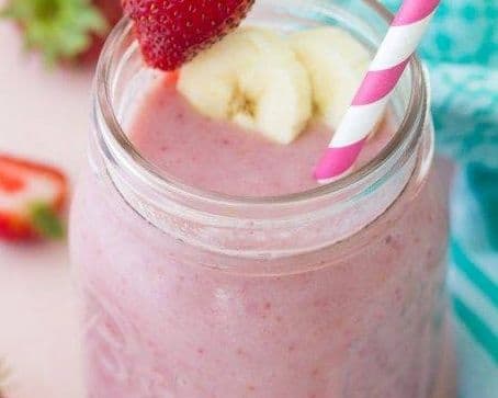 Strawberry Monkey Smoothie