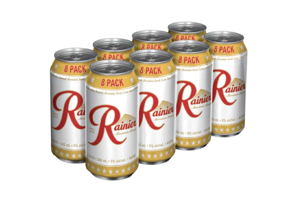 Rainier Mountain Fresh Beer (8 x 355 ml)