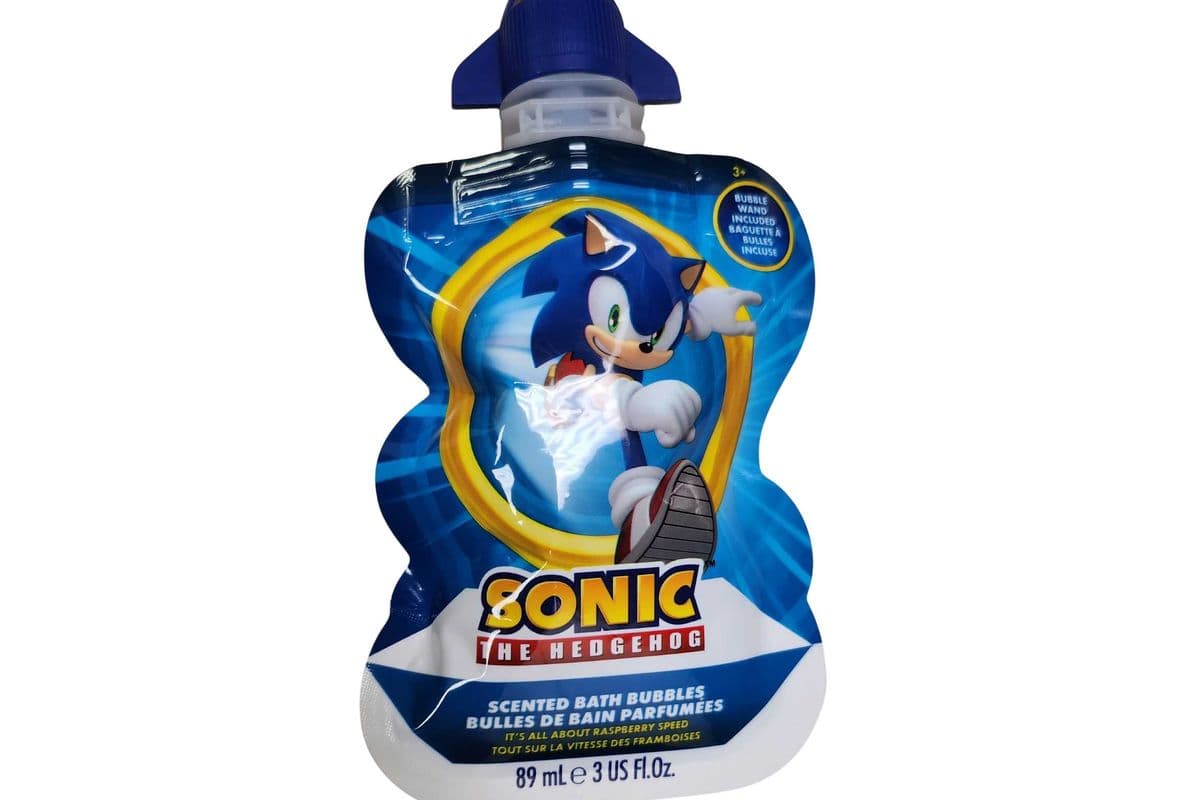 Sonic The Hedgehog Bath Bubbles