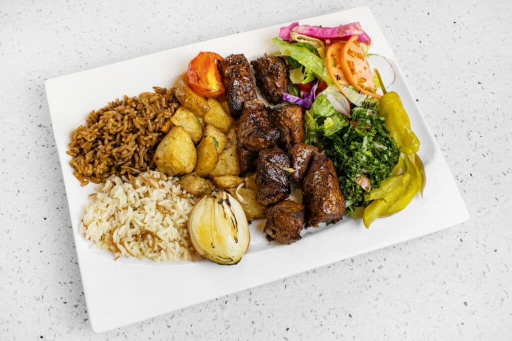 9. Shish Kabab filet mignon