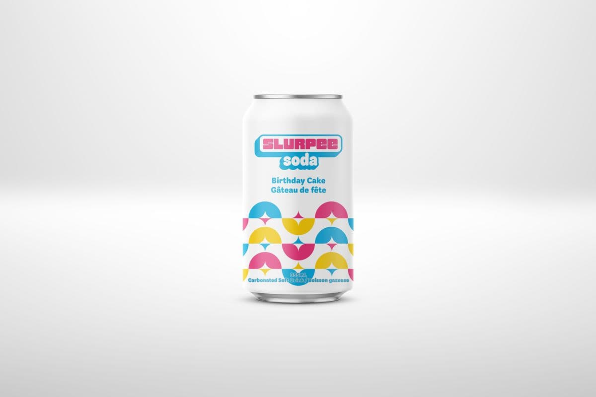 7-Select Slurpee Soda - Birthday Cake (355 ml)