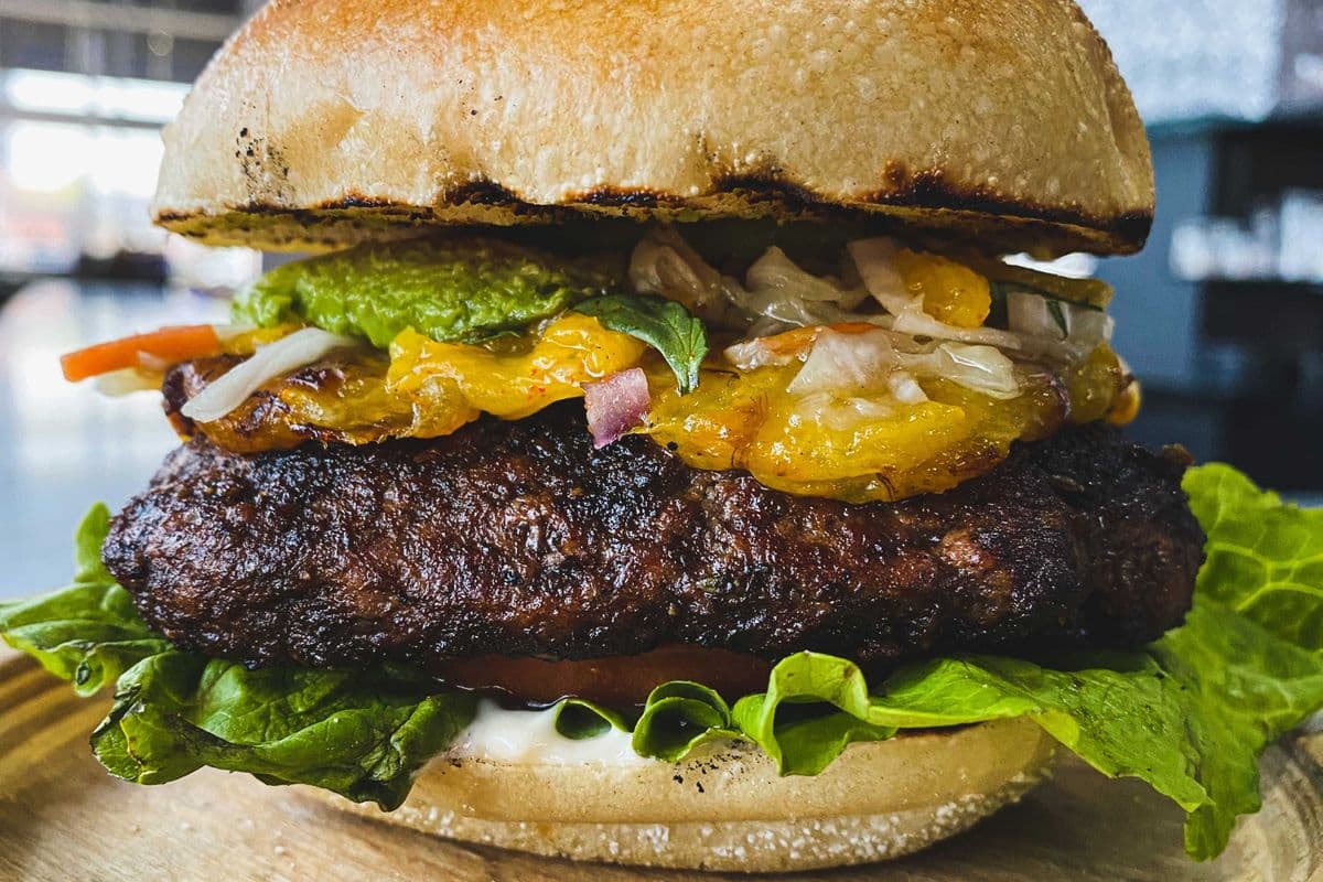 Jamaican Mama Burger