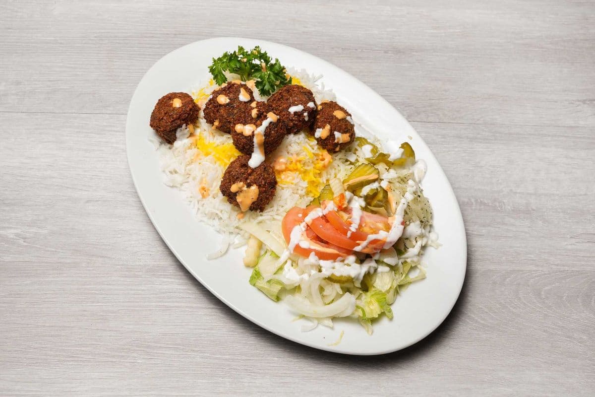 17. Falafel Plate