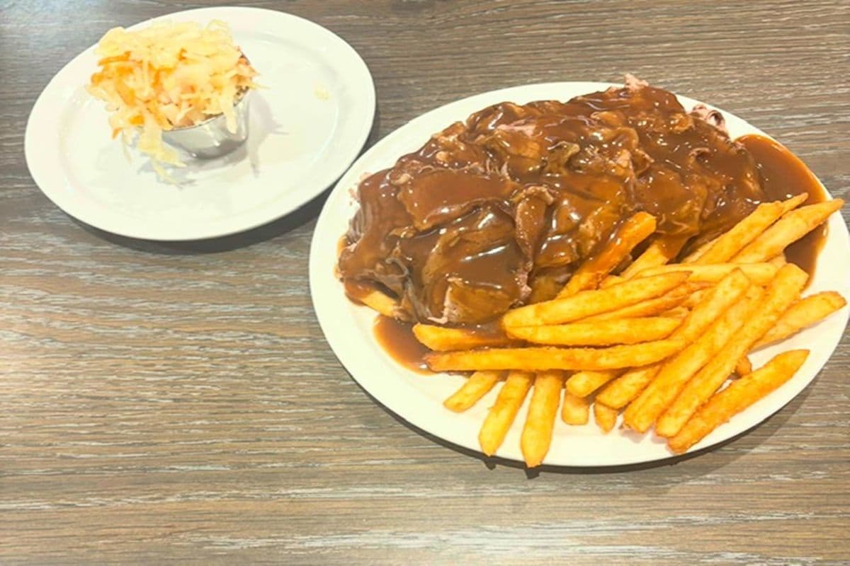 Open Faced Roast Beef