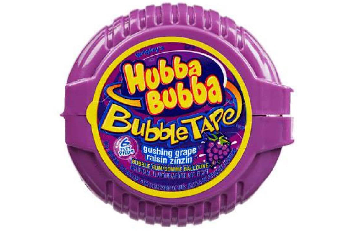 Hubba Bubba (Bubble Tape) - Raisin Zinzin / Gushing Grape