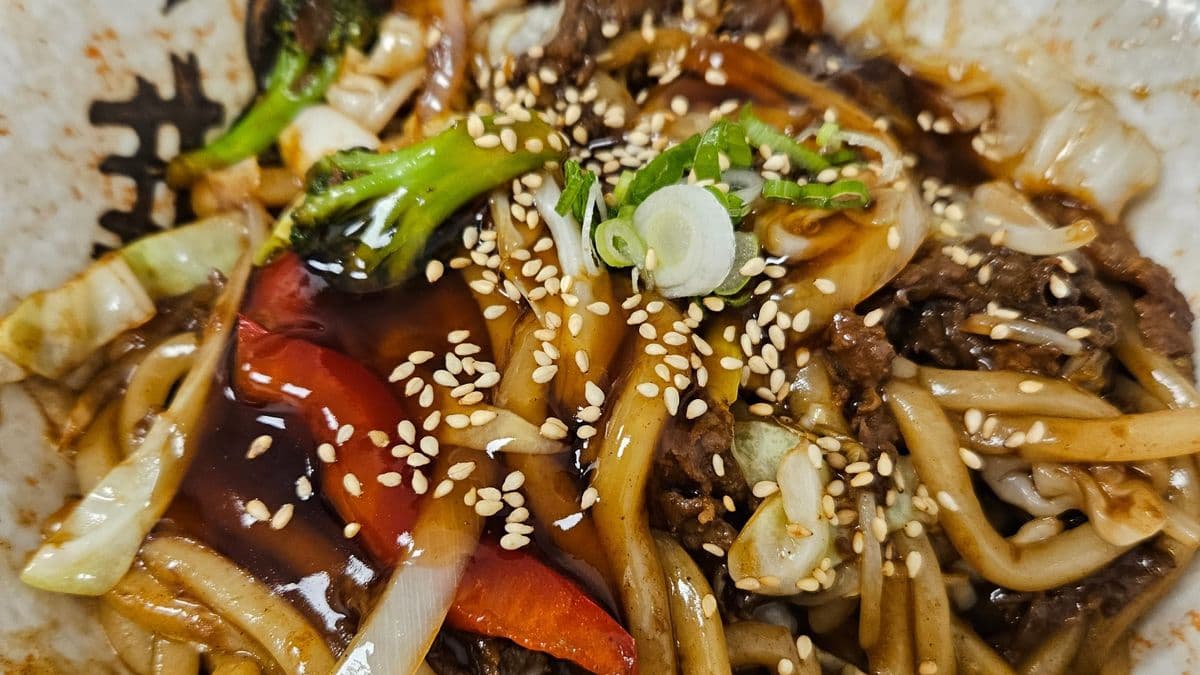 Beef Yaki Udon