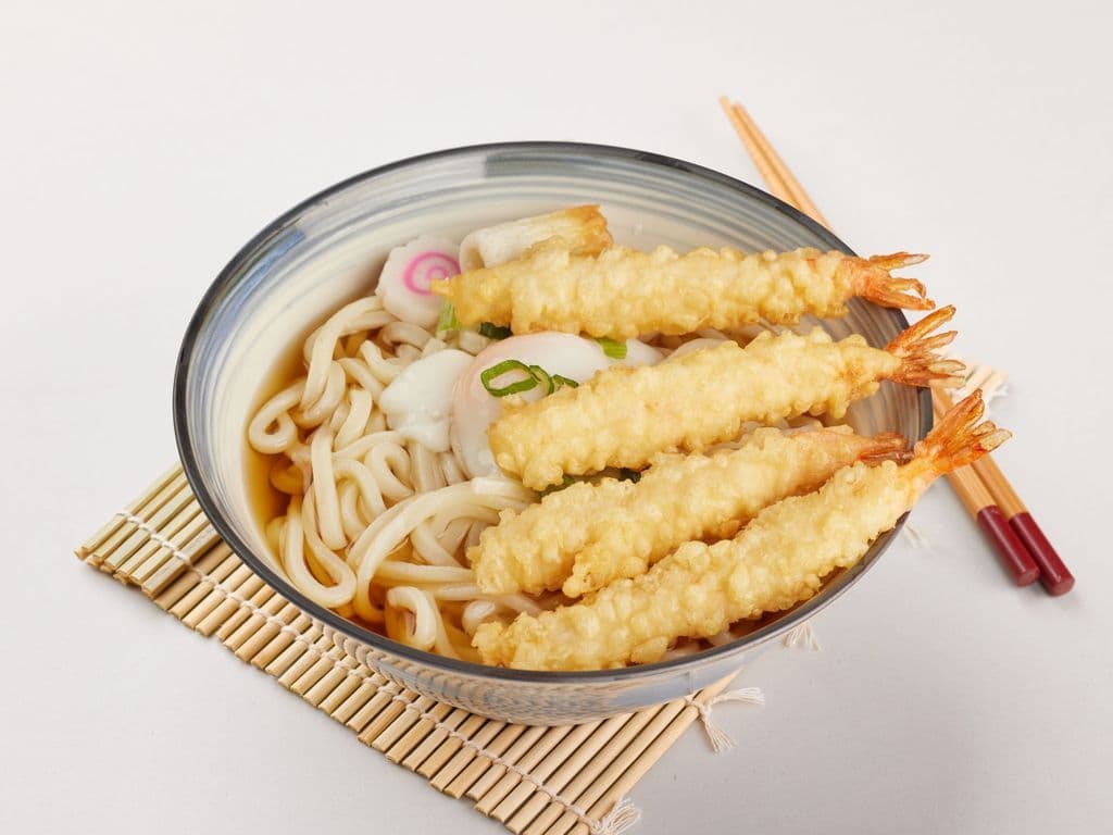BOGO Tempura Prawns Udon Soup 天婦羅炸蝦柴魚高湯烏冬麵