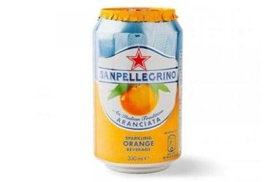 San Pellegrino orange