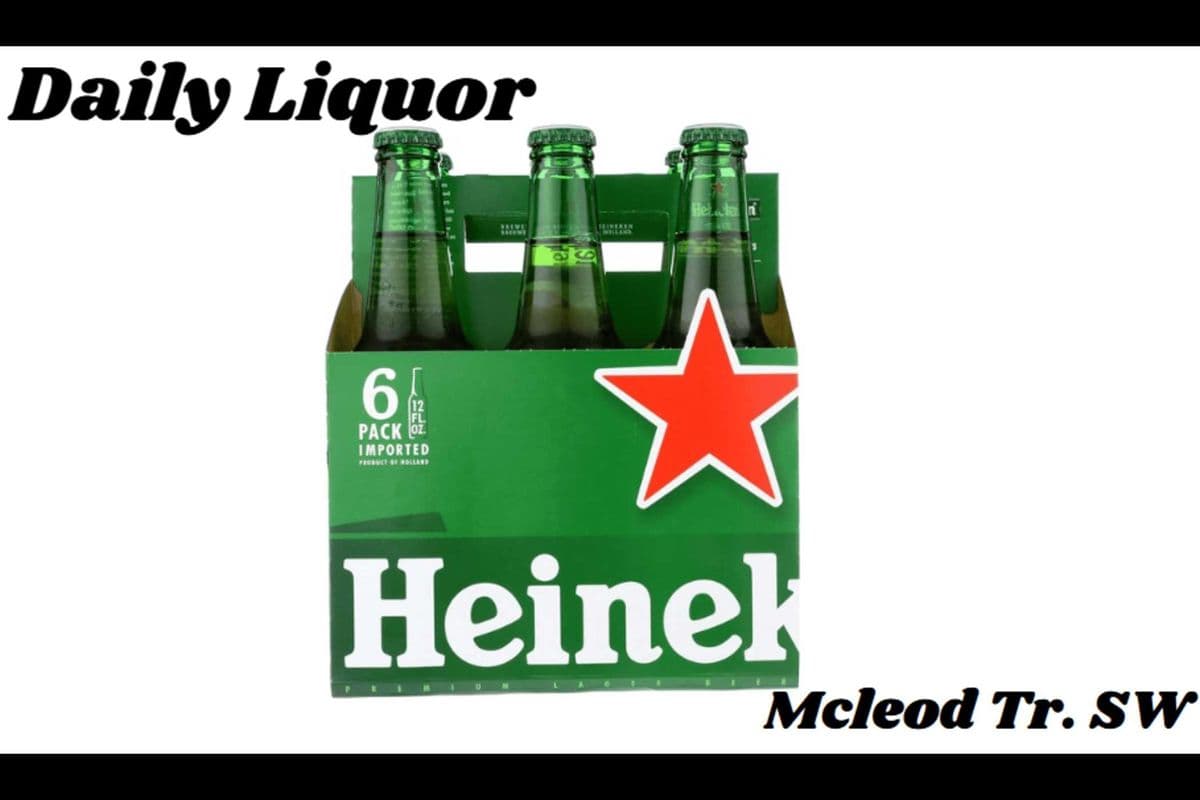 HEINEKEN LAGER 6PKB BOTTLES (1 x 6*330ML)