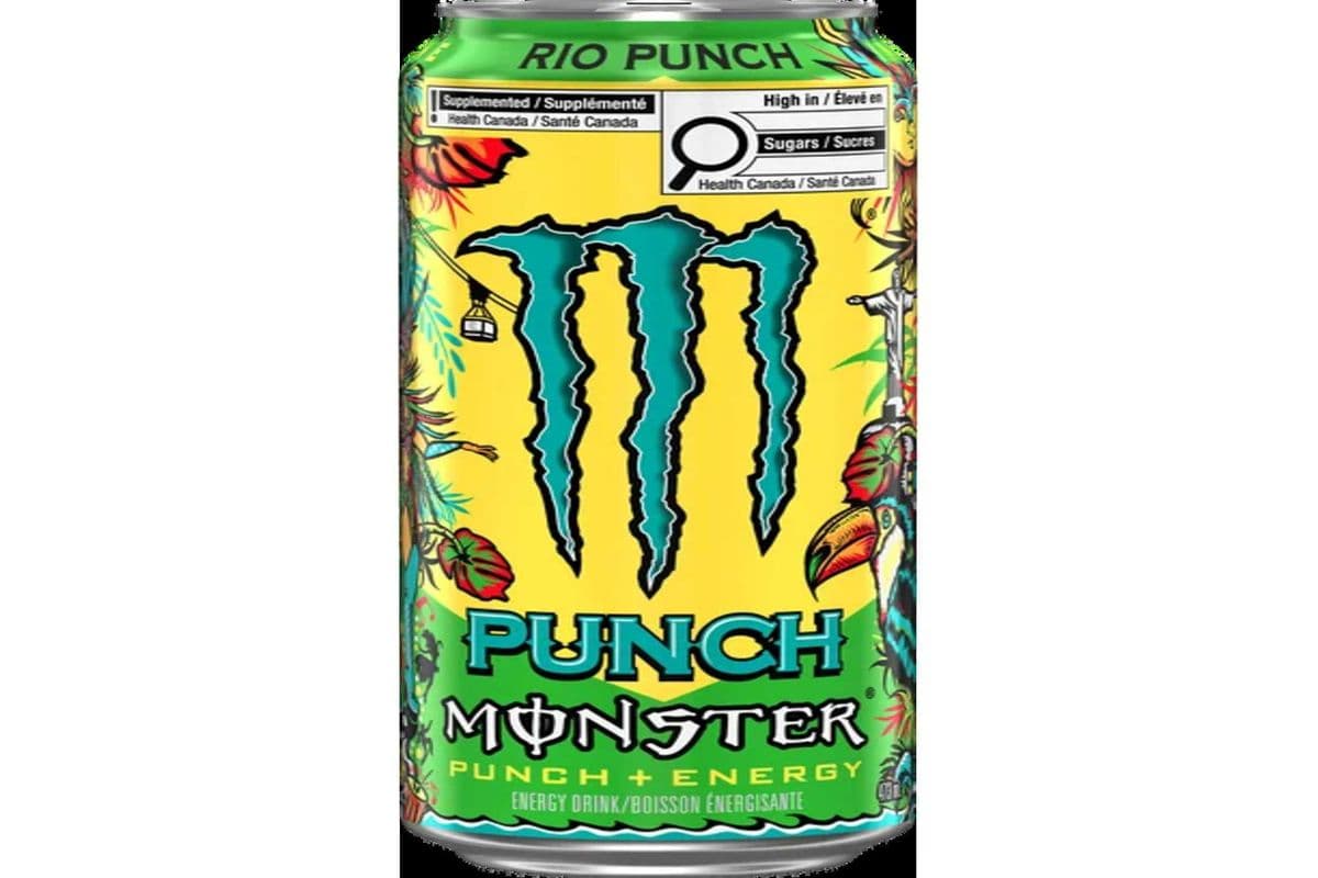 Punch Monster Punch + Energy Rio Punch (473ml)