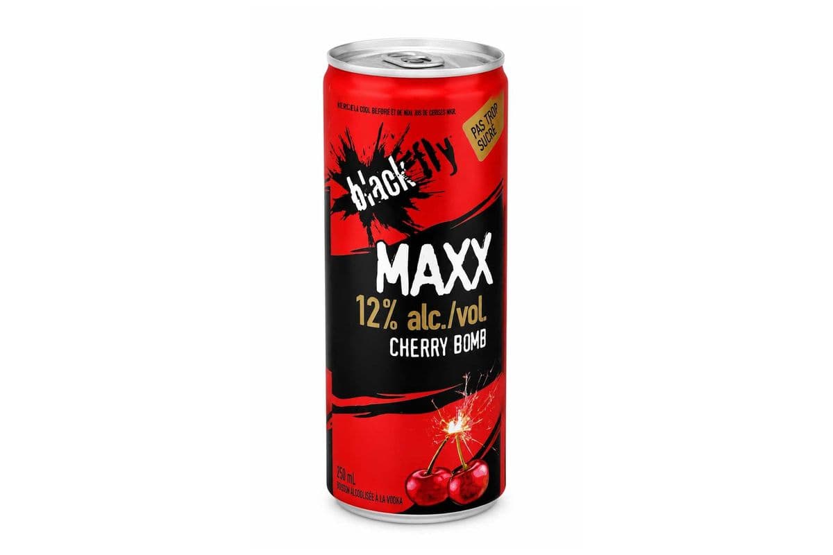 Black Fly Maxx Cherry Bomb Can (1 x 250ml)