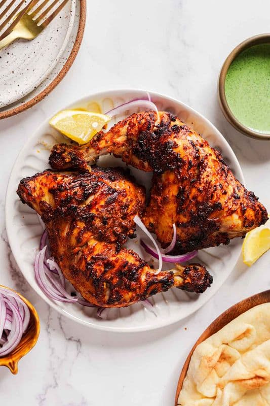 Tandoori Chicken Leg (2) / Cuisse de Poulet Tandoori (2)