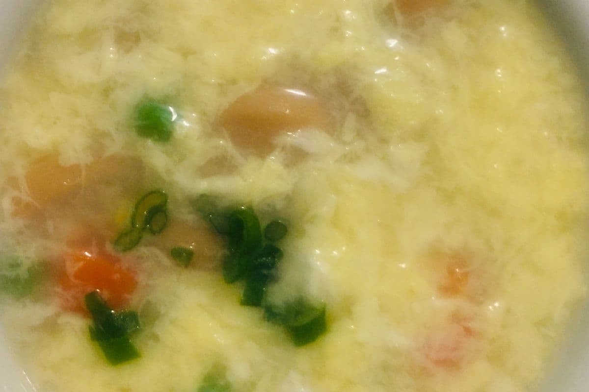 11. Mushroom Egg Drop Soup