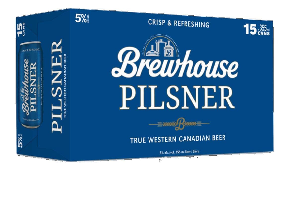 Brewhouse Pilsner (15 Pack Cans) (15 x 355 ml Cans)