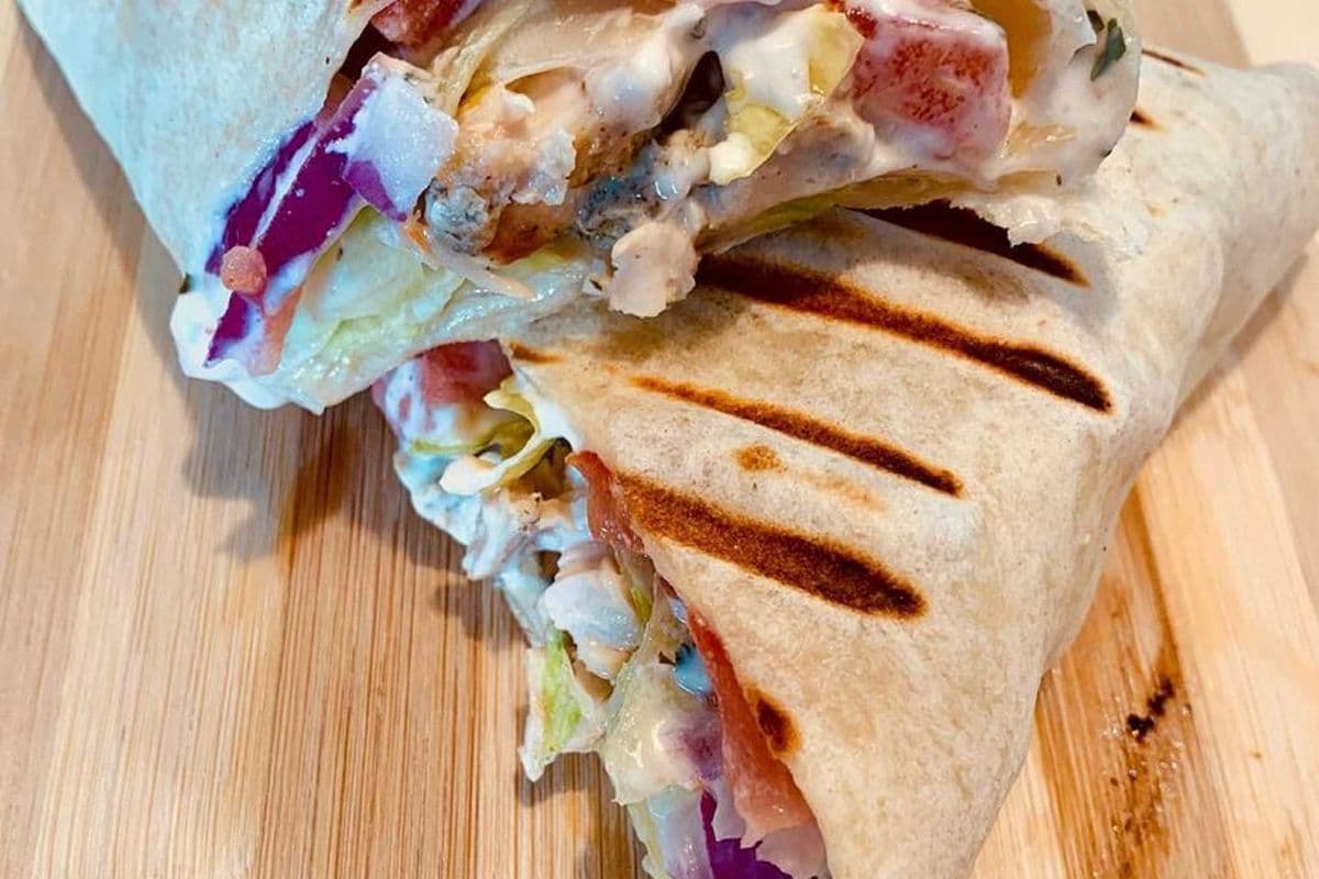 Chicken Souvlaki Wrap
