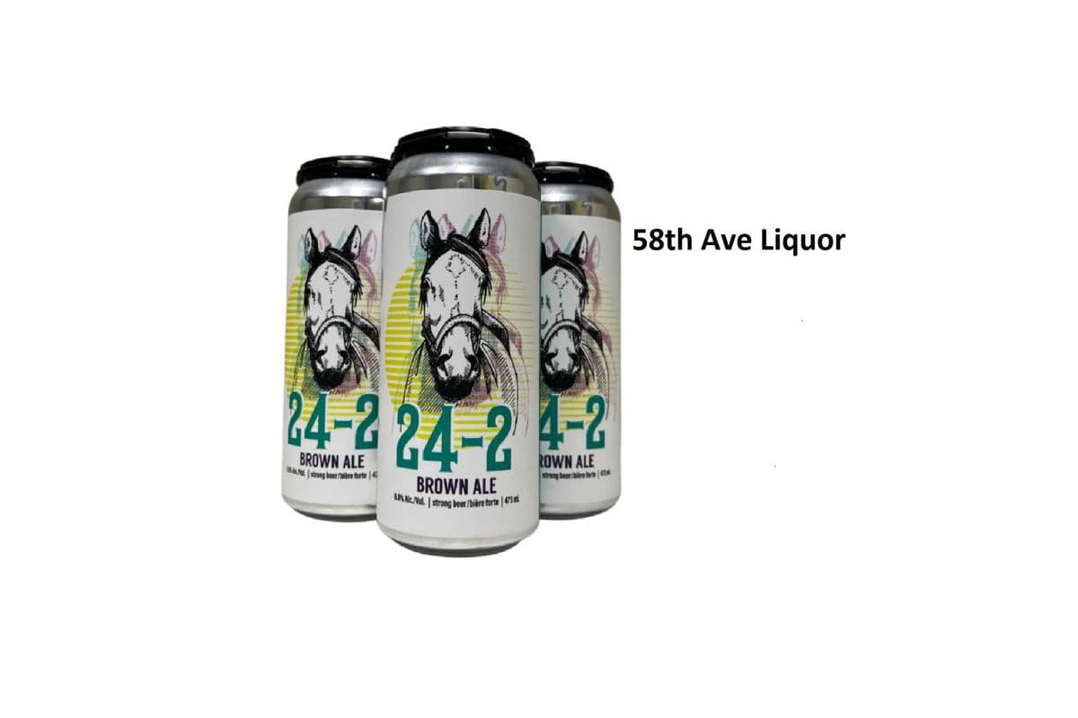 BLINDMAN 24-2 BROWN ALE 4 CANS (1 x 4x473ML)